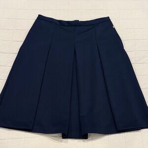 Ivanka Trump Dark Blue A-Line Skirt